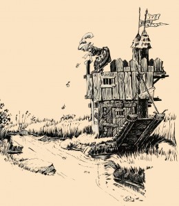 Drawing by Ed Rosado