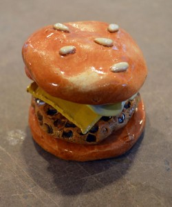 Build a Burger, sculpting and hand building